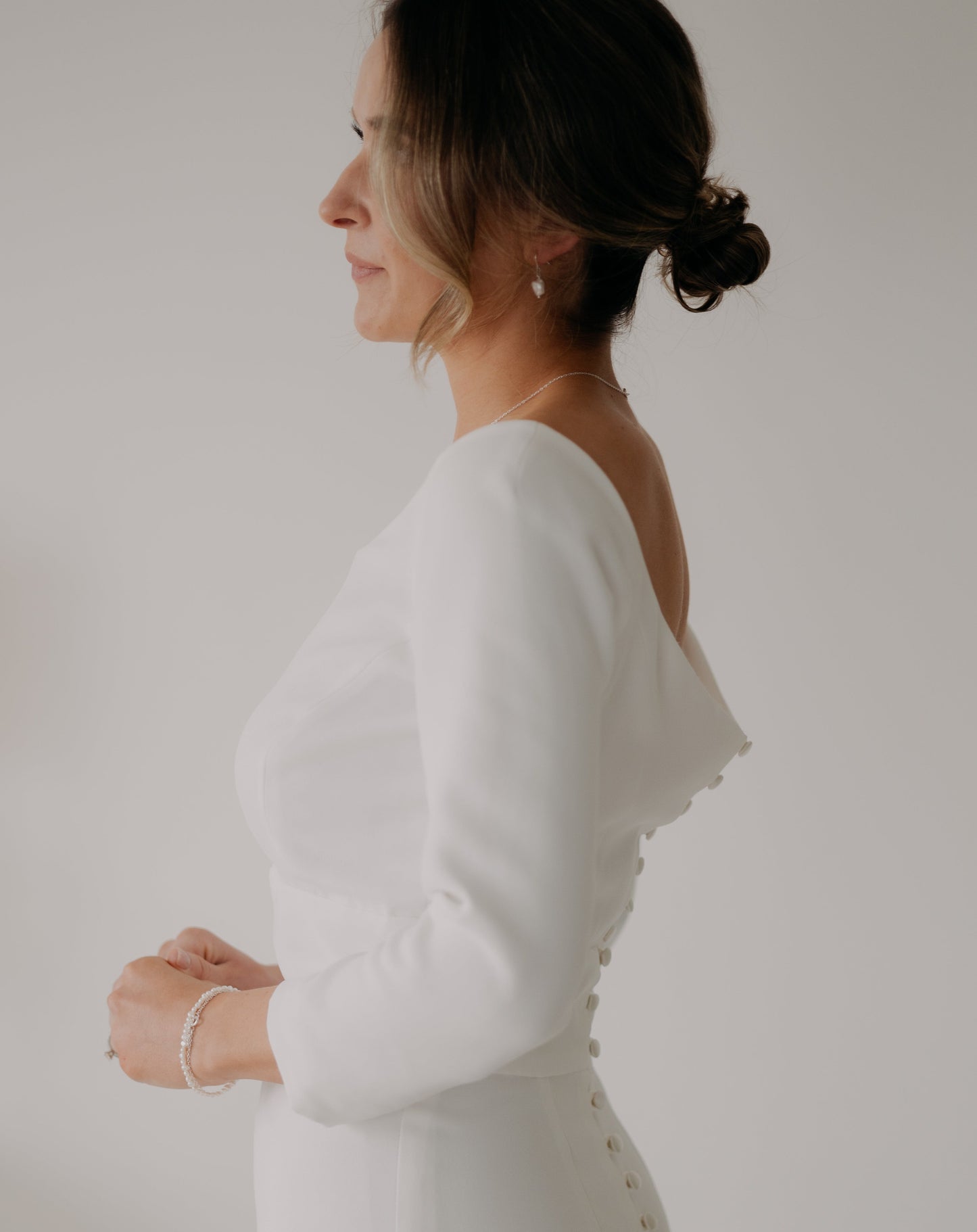 Keshi Pearl Hook Earrings