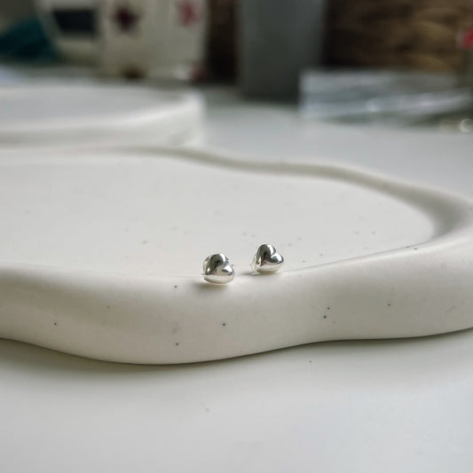 Heart studs