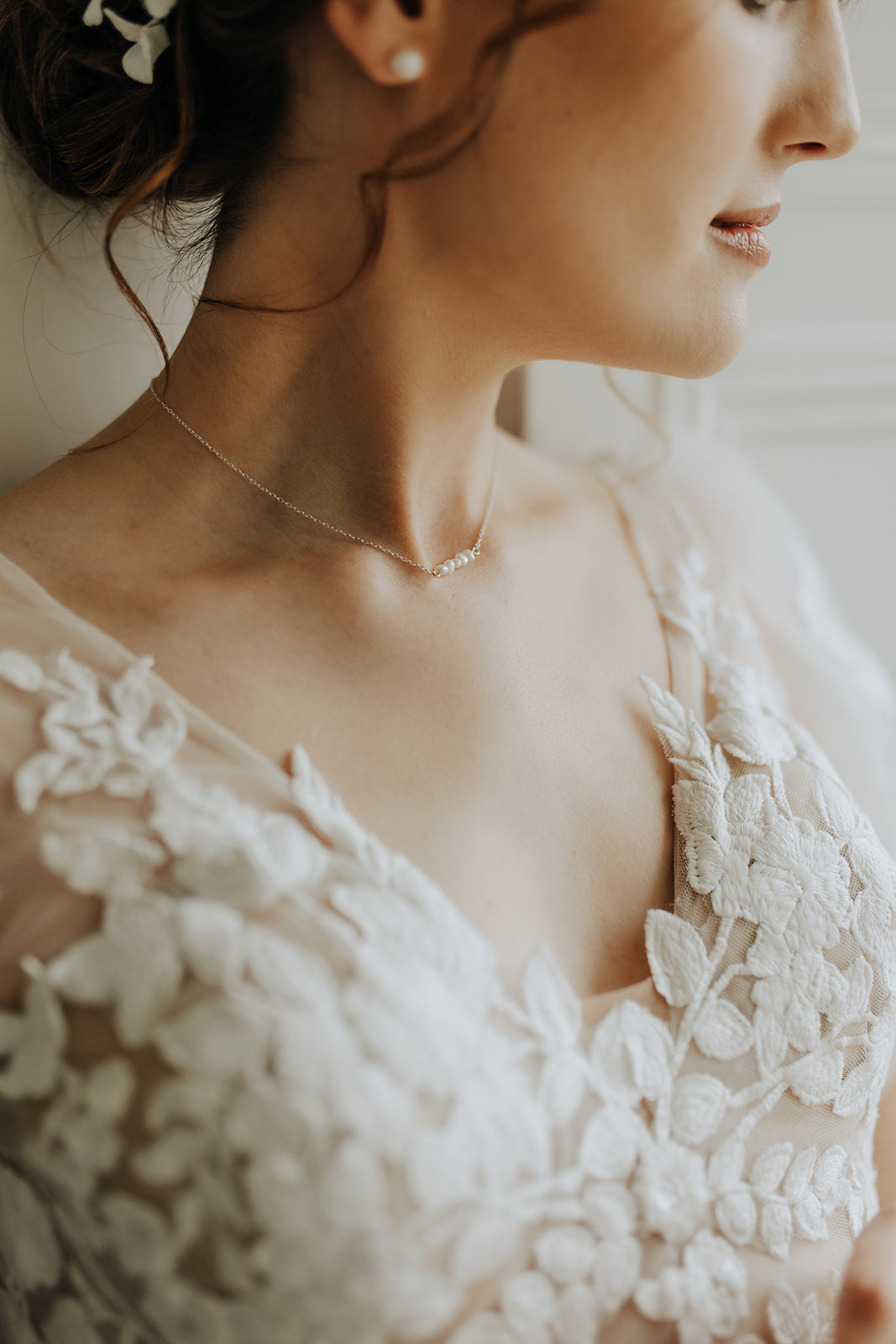 Dainty Pearl Necklace