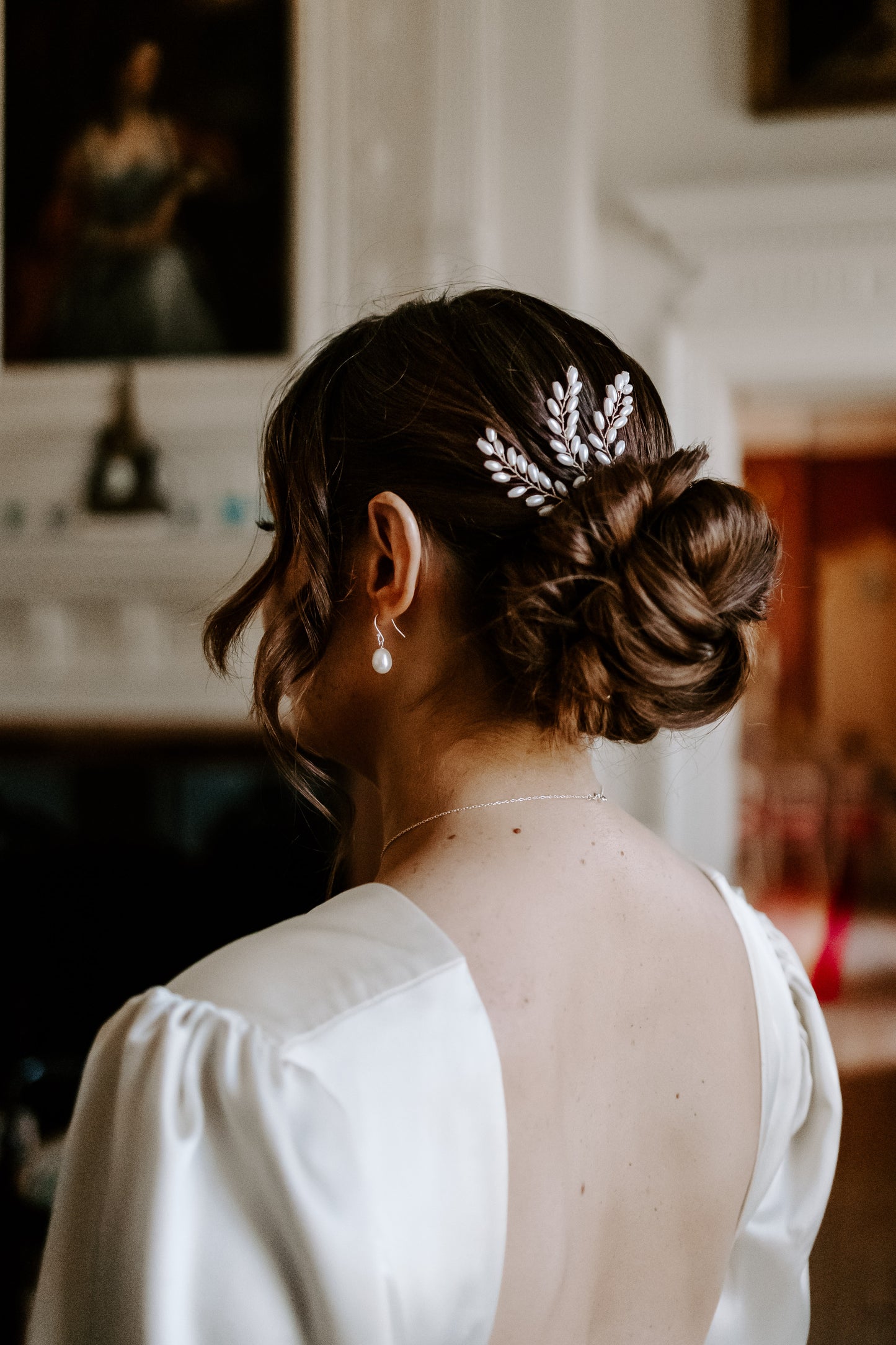 Freshwater Pearl Hook Earrings