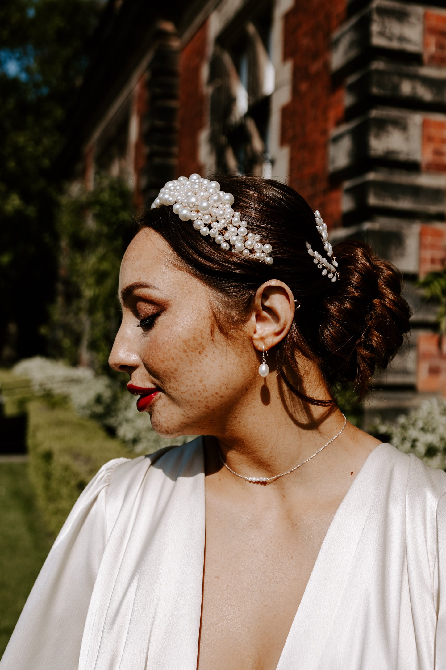 Freshwater Pearl Hook Earrings