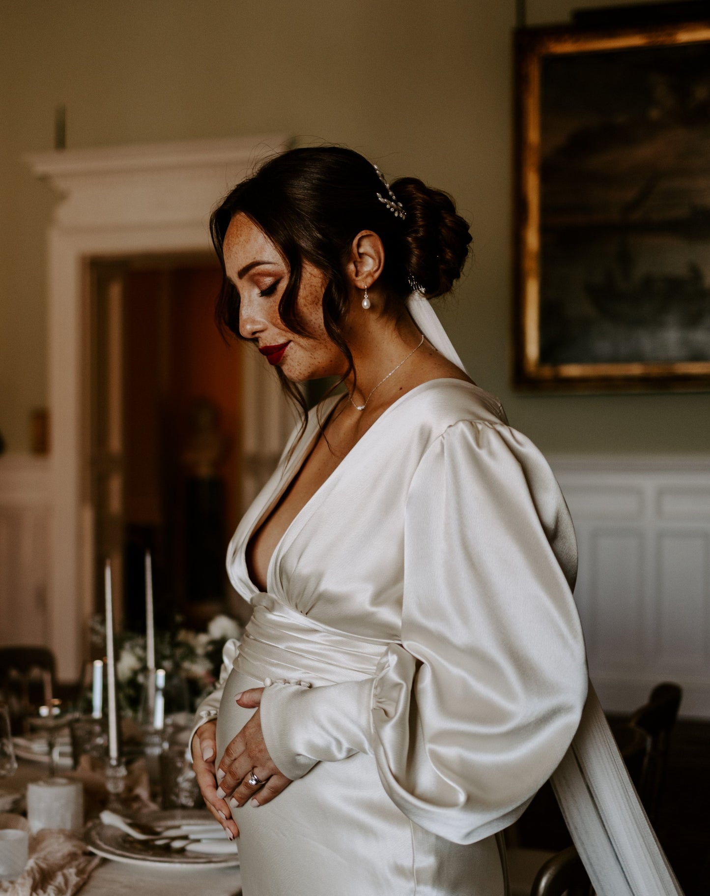 Freshwater Pearl Hook Earrings