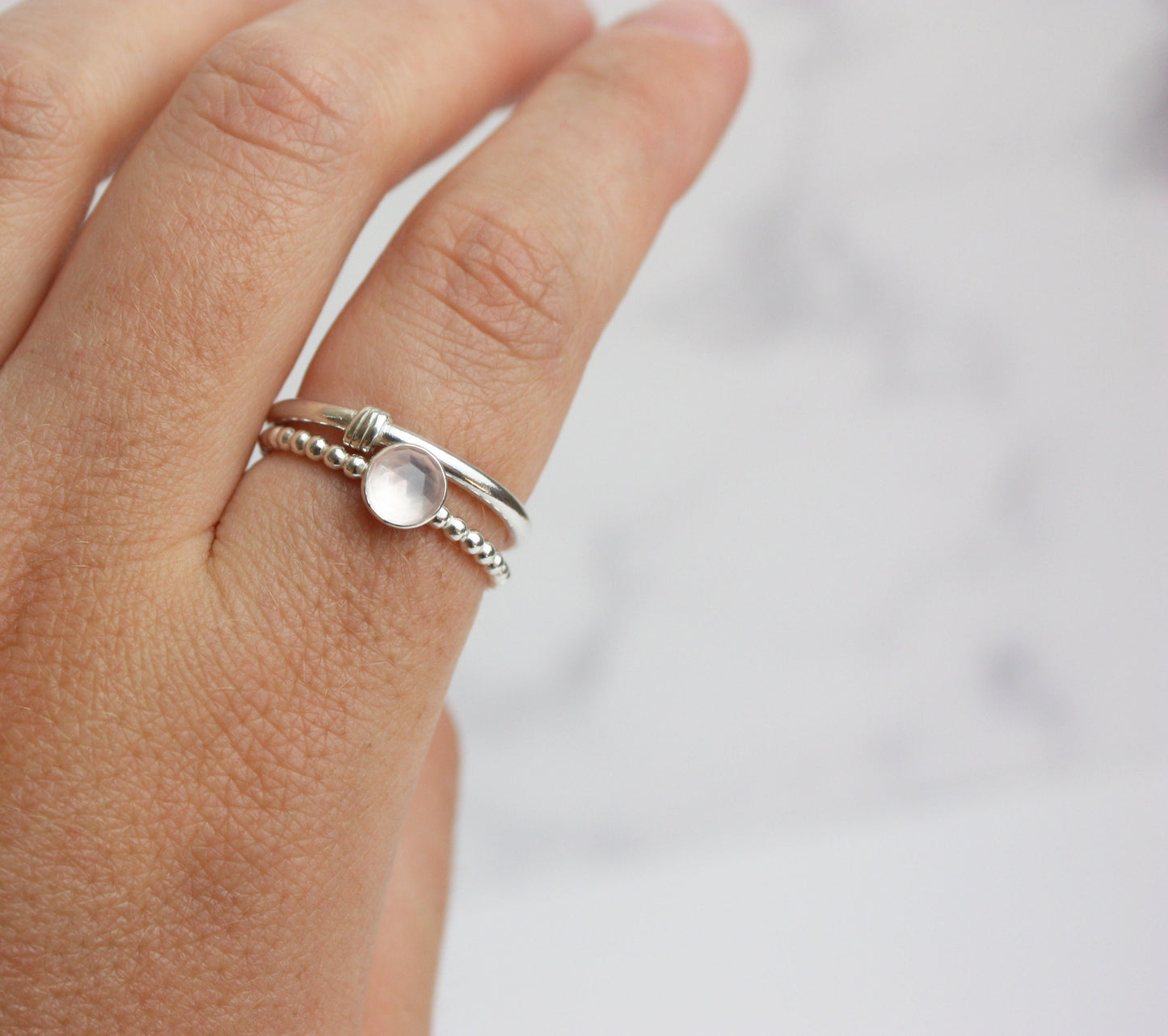 Trinity Ring, Sterling Silver