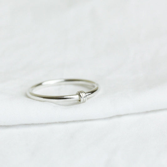 Trinity Ring, Sterling Silver