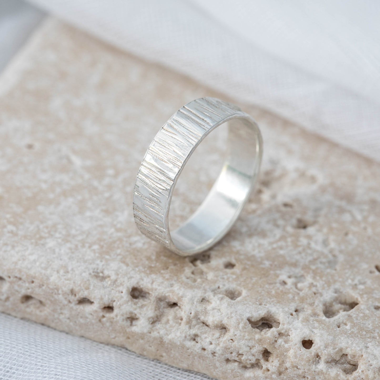 Maxi Woodland Ring, Sterling Silver