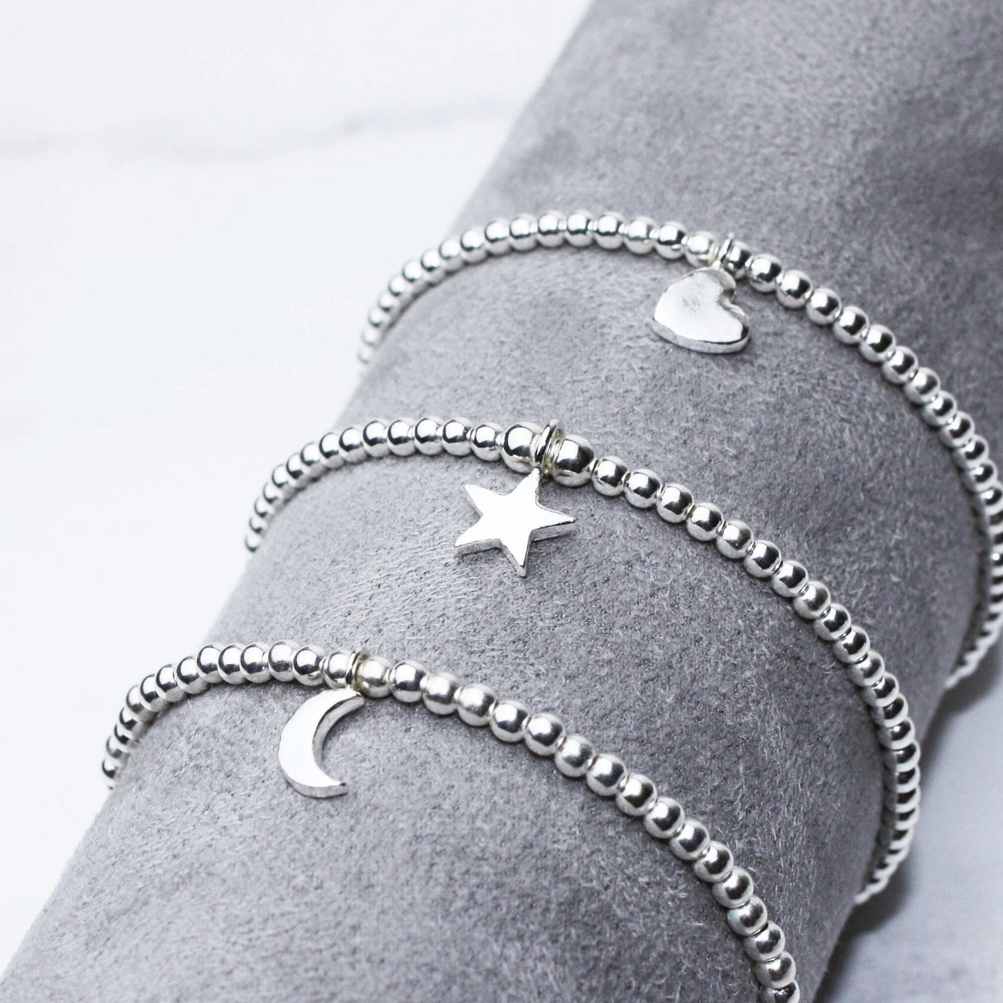 Star bracelet, Sterling Silver