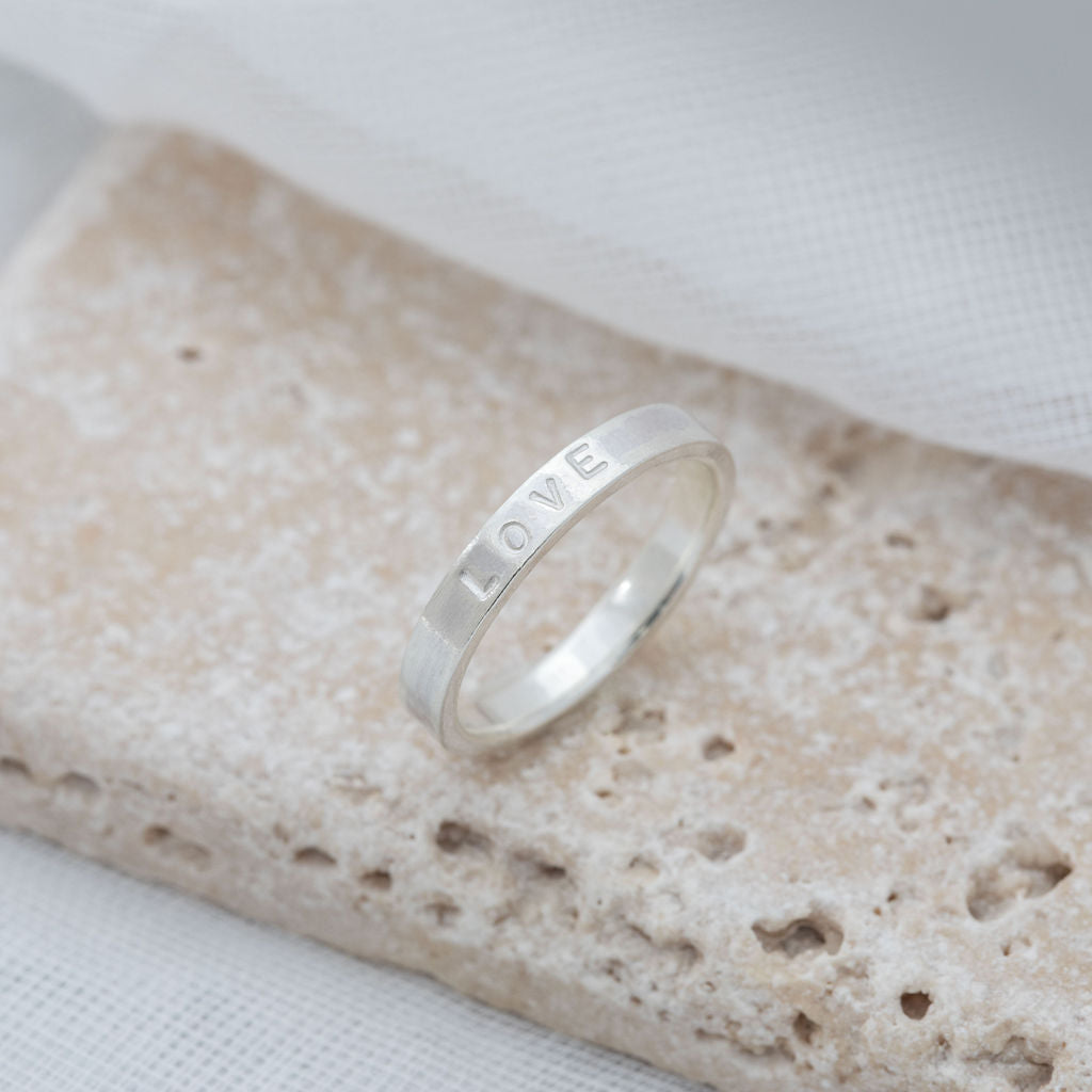 Story Ring, Sterling Silver