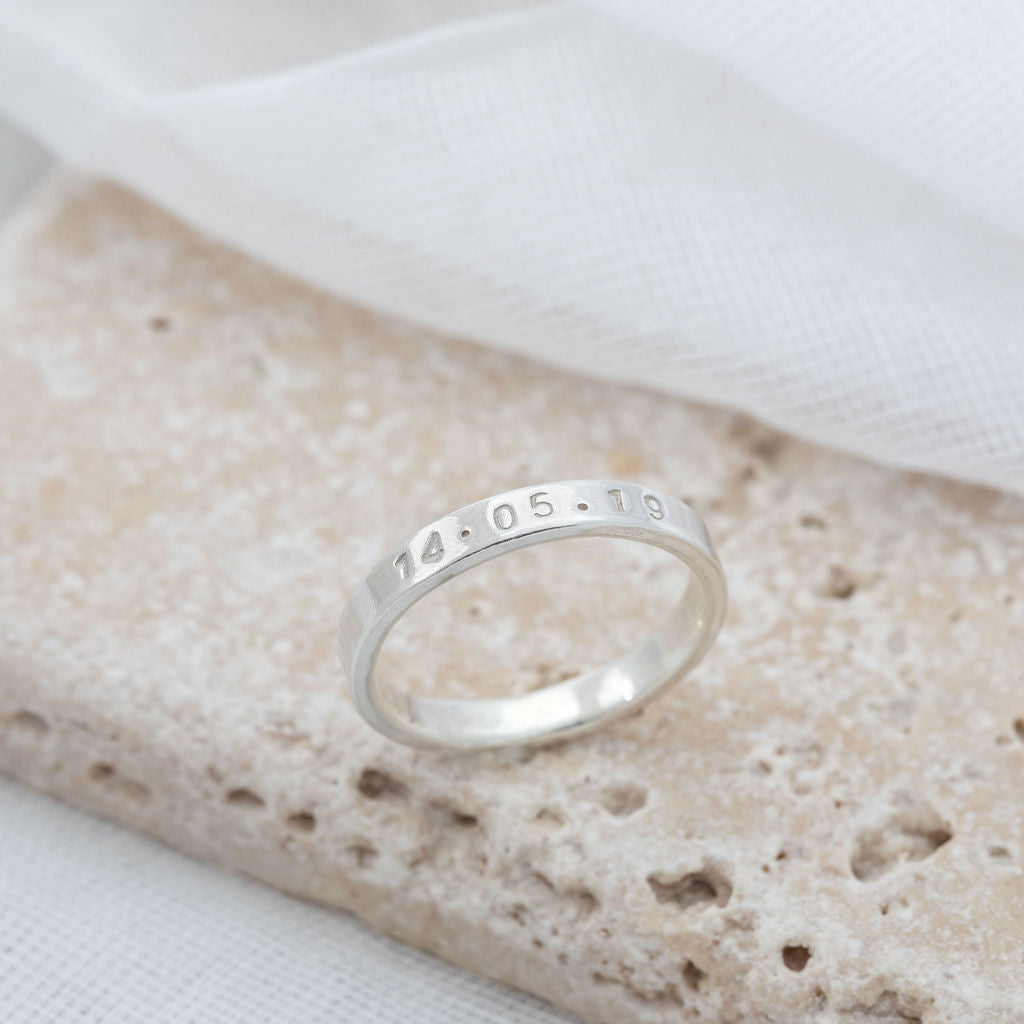 Story Ring, Sterling Silver
