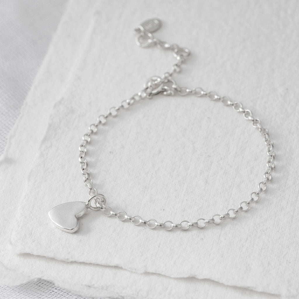 Heart Charm Bracelet