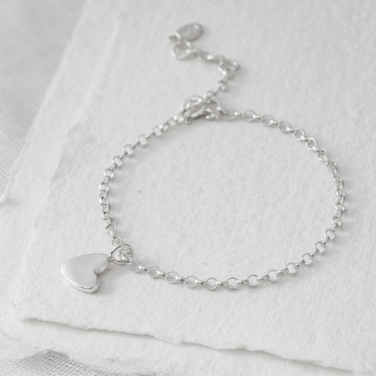 Heart Charm Bracelet