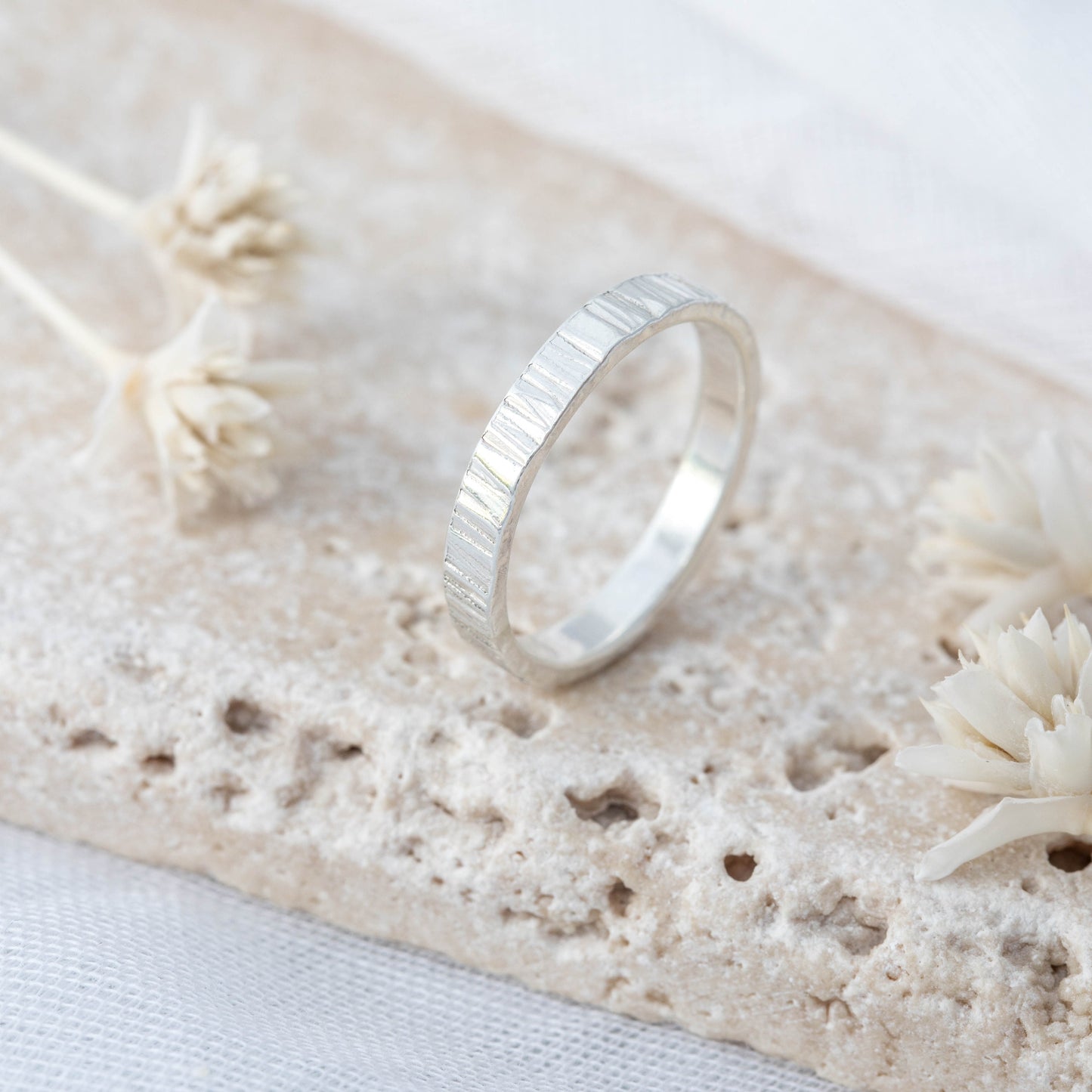Midi Woodland Ring, Sterling Silver