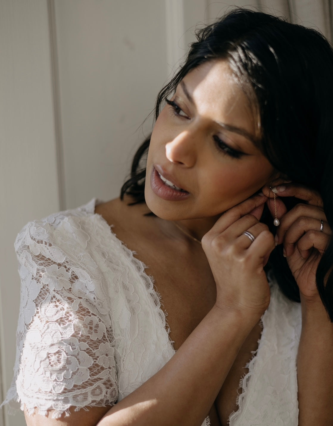 9ct Gold Freshwater Pearl Drop Earrings